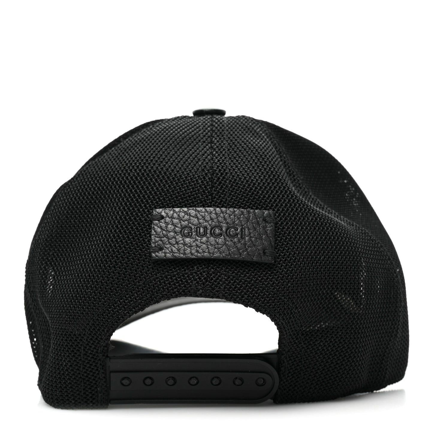 Nylon Monogram Baseball Hat L Black