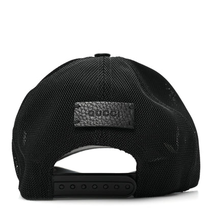 Gucci Nylon Monogram Baseball Hat L Black 6 of 9