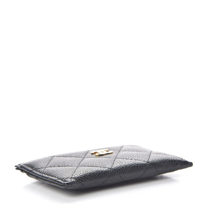 Chanel Caviar Quilted Card Holder Black 4 of 9
