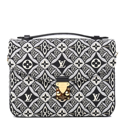 Louis Vuitton Jacquard Since 1854 Pochette Metis Grey 1 of 4