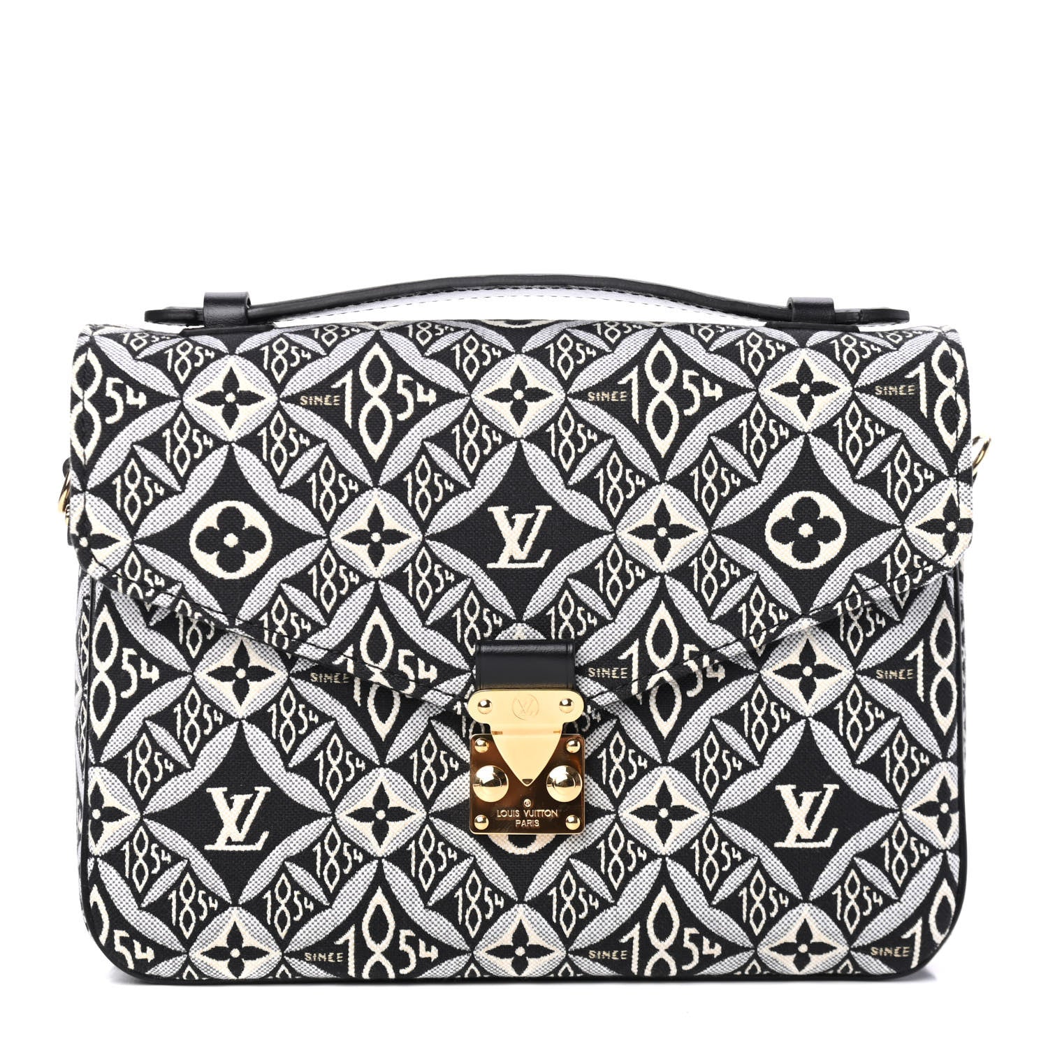 Louis Vuitton Jacquard Since 1854 Pochette Metis Grey 1 of 7