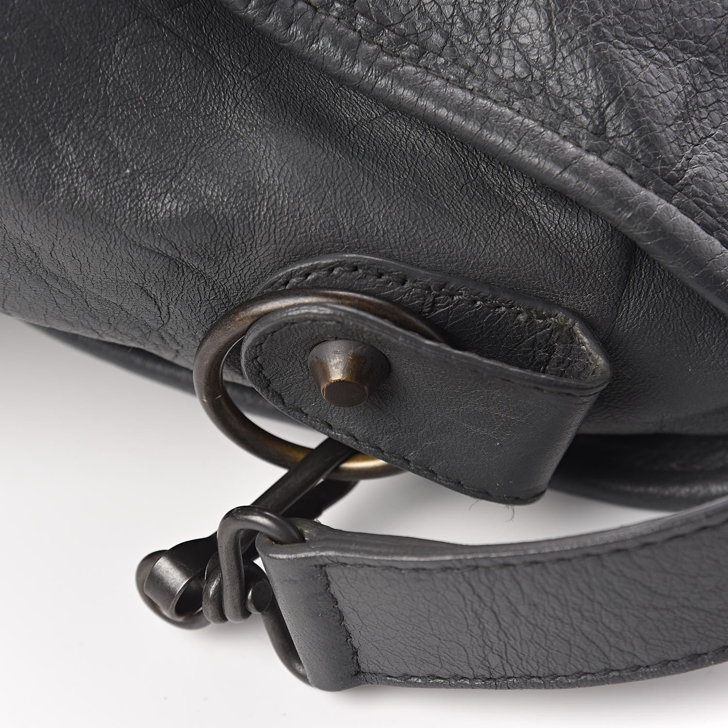 Balenciaga Agneau Classic Hardware Part Time Gris Tarmac 11 of 13