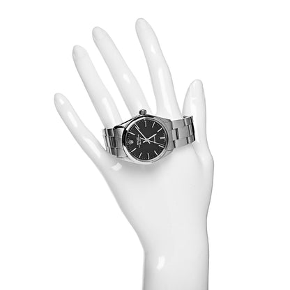 Rolex Stainless Steel 34mm Oyster Perpetual Air-King Super Precision Watch Black 5500 2 of 7
