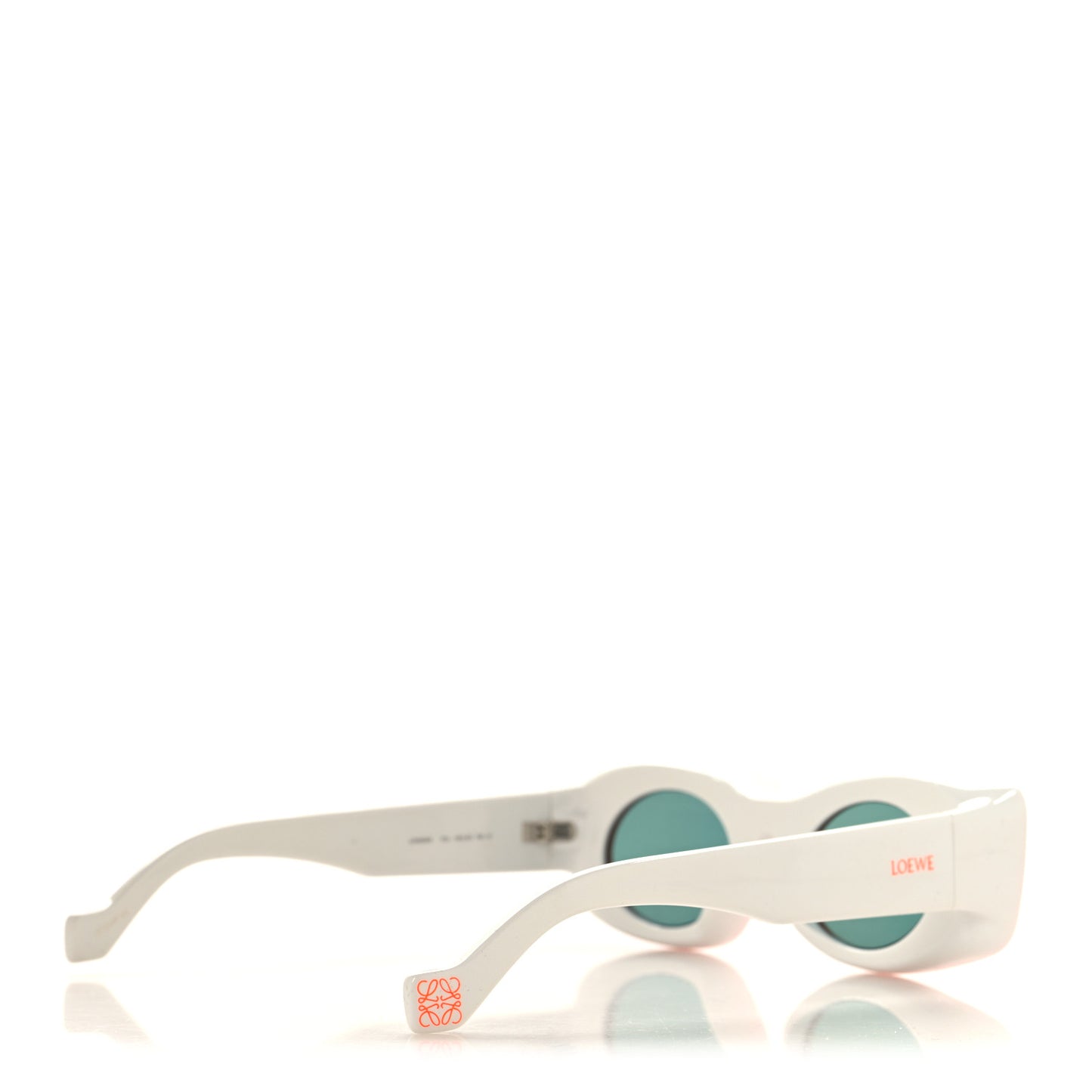 Acetate Sunglasses LW40033I White Red