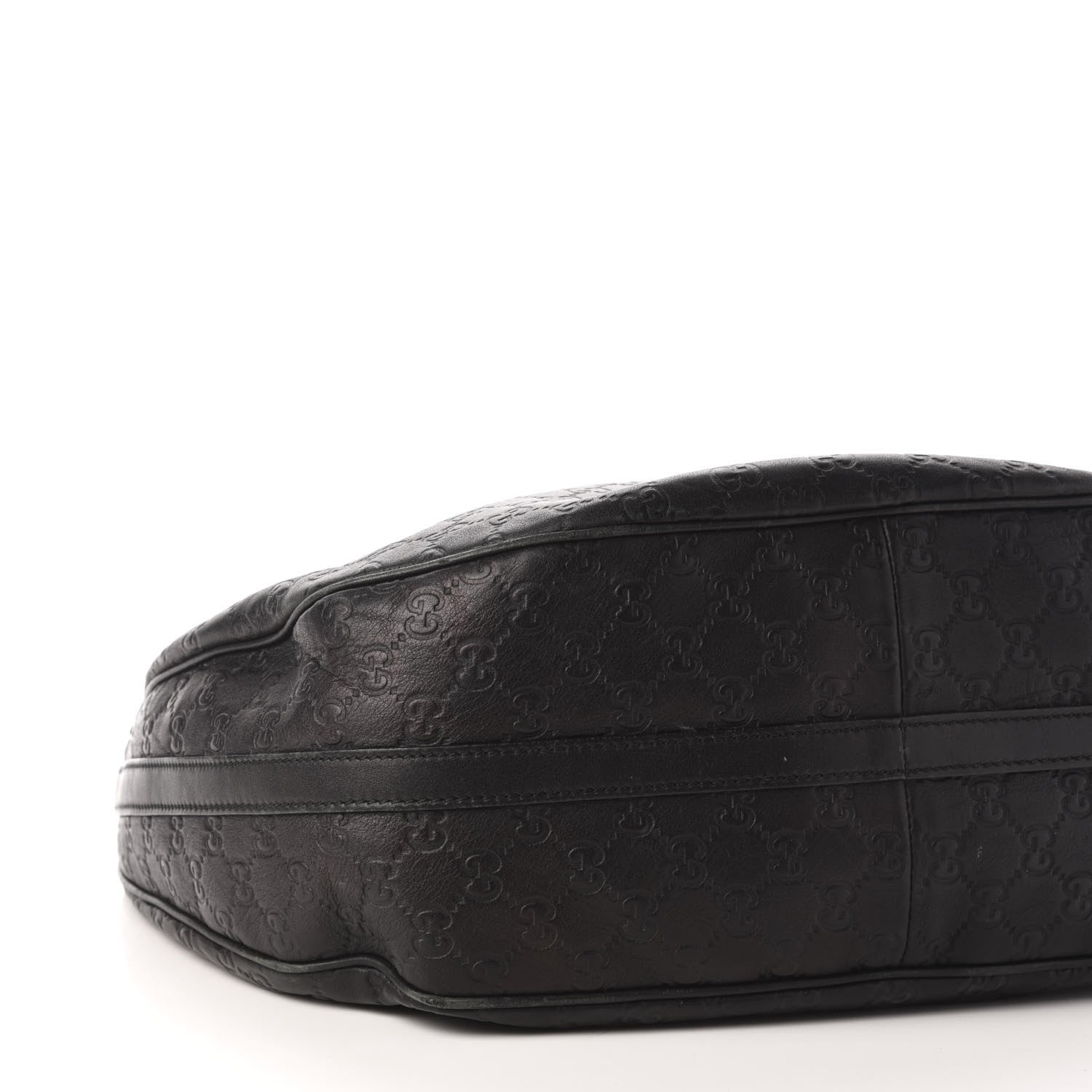 Gucci Guccissima Large GG Twins Hobo Black 9 of 14