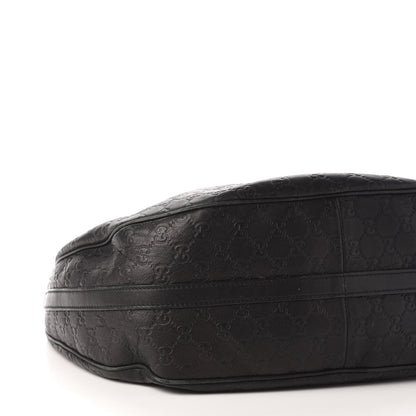 Gucci Guccissima Large GG Twins Hobo Black 9 of 14