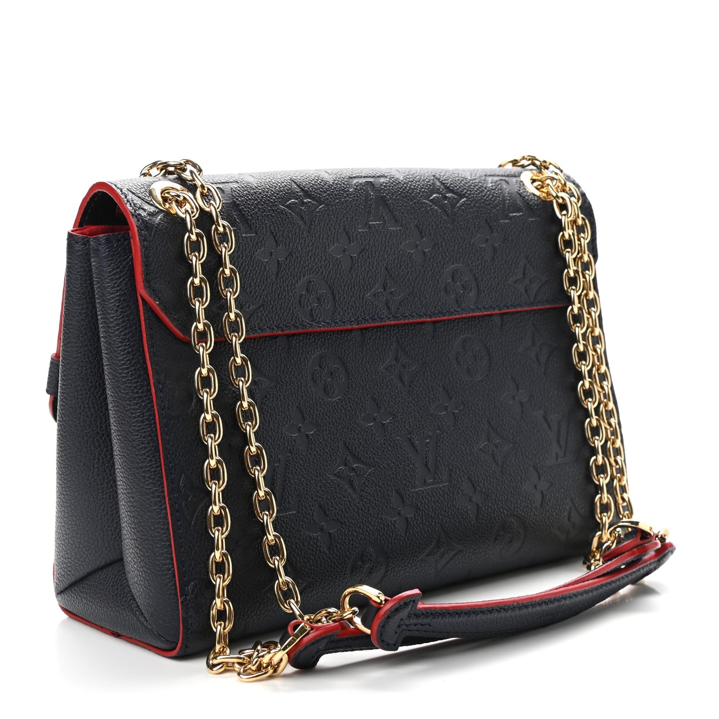 Empreinte Vavin PM Marine Rouge