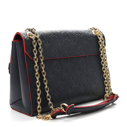 Louis Vuitton Empreinte Vavin PM Marine Rouge 3 of 10