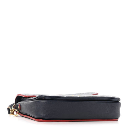 Louis Vuitton Empreinte Pochette Metis Marine Rouge 4 of 9