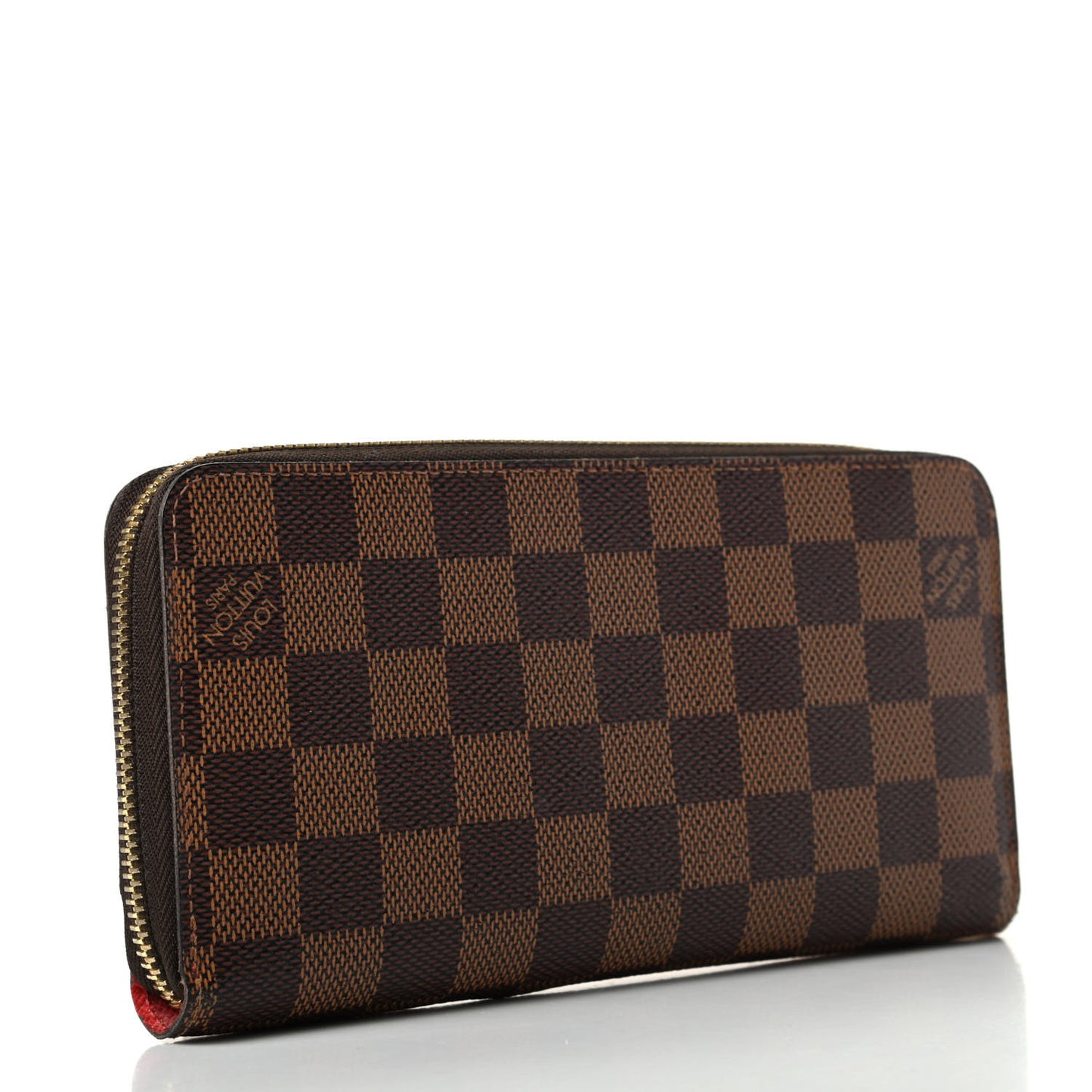 Damier Ebene 2015 Christmas Animation Zippy Wallet Hibiscus