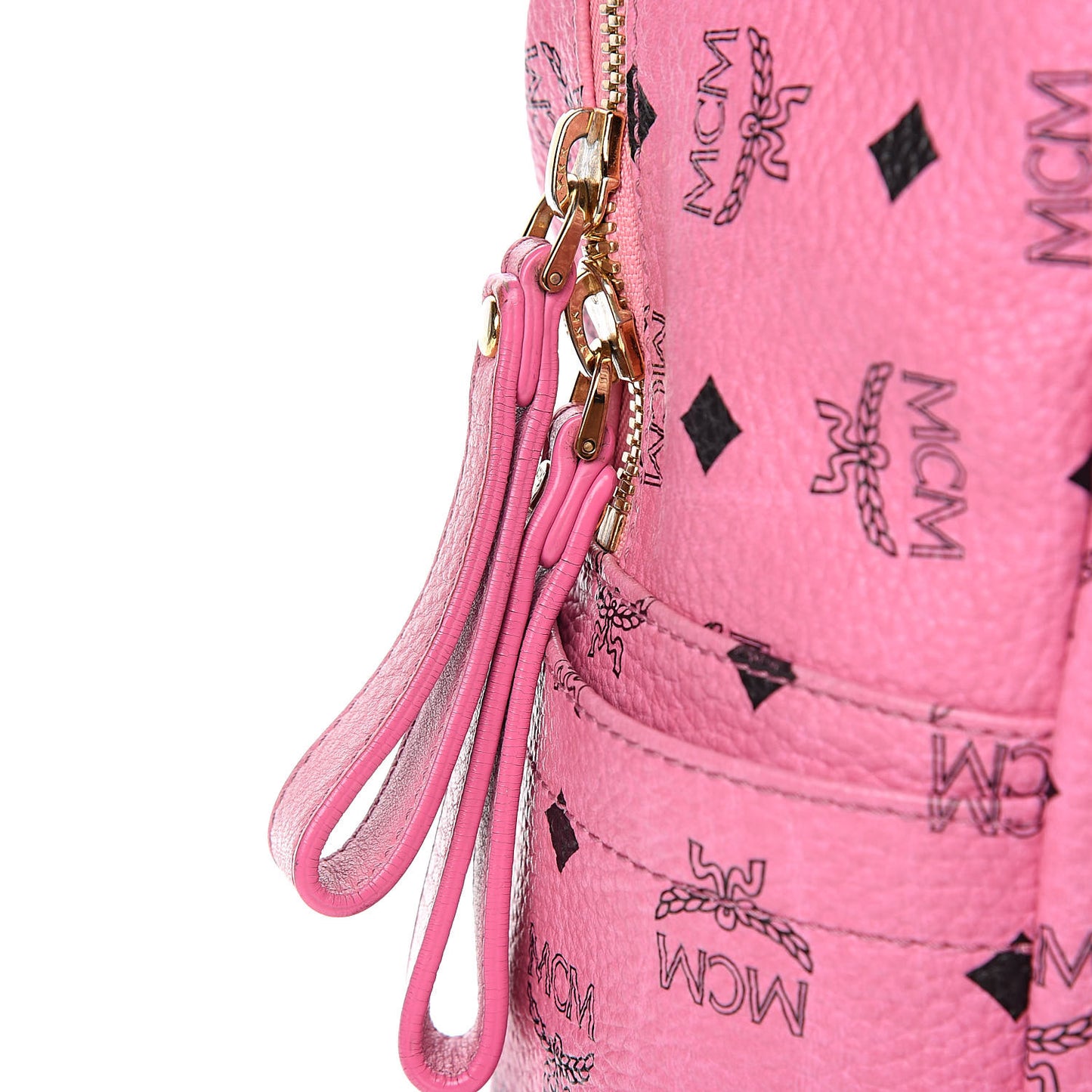 Visetos Medium Sprinkle Stud Stark Backpack Pink