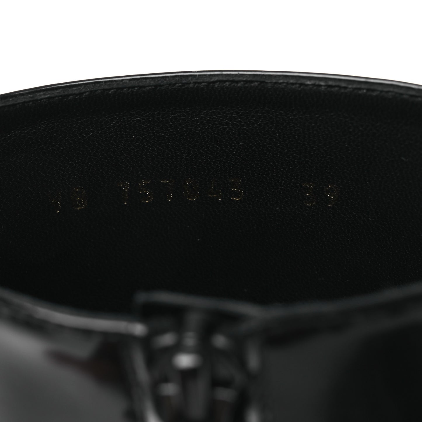 Vitello Marilyn Betty 70 Ankle Zip Boots 39 Black