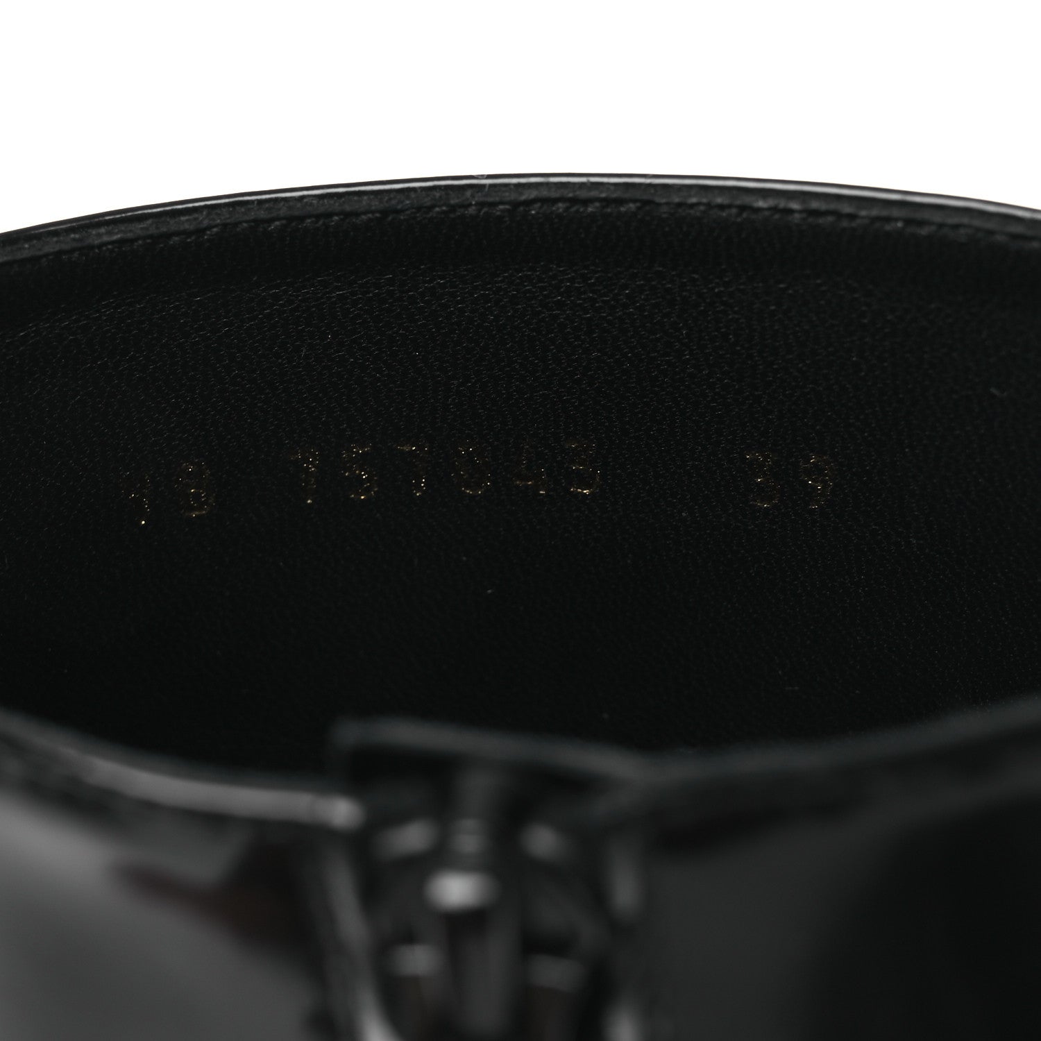 Saint Laurent Vitello Marilyn Betty 70 Ankle Zip Boots 39 Black 10 of 10