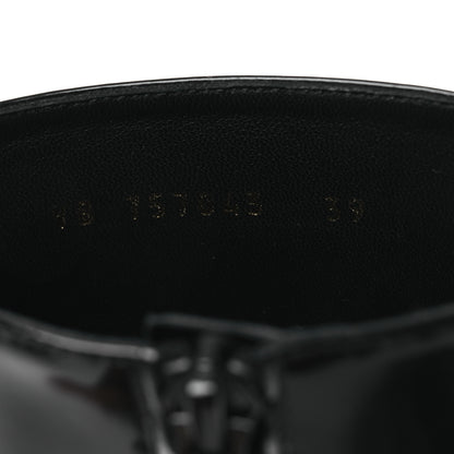 Saint Laurent Vitello Marilyn Betty 70 Ankle Zip Boots 39 Black 10 of 10