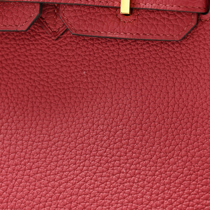 Hermes Togo Birkin 25 Rouge Grenat 11 of 11