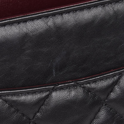 Chanel Aged Calfskin Quilted 2.55 Reissue 226 Flap Black 8 of 9