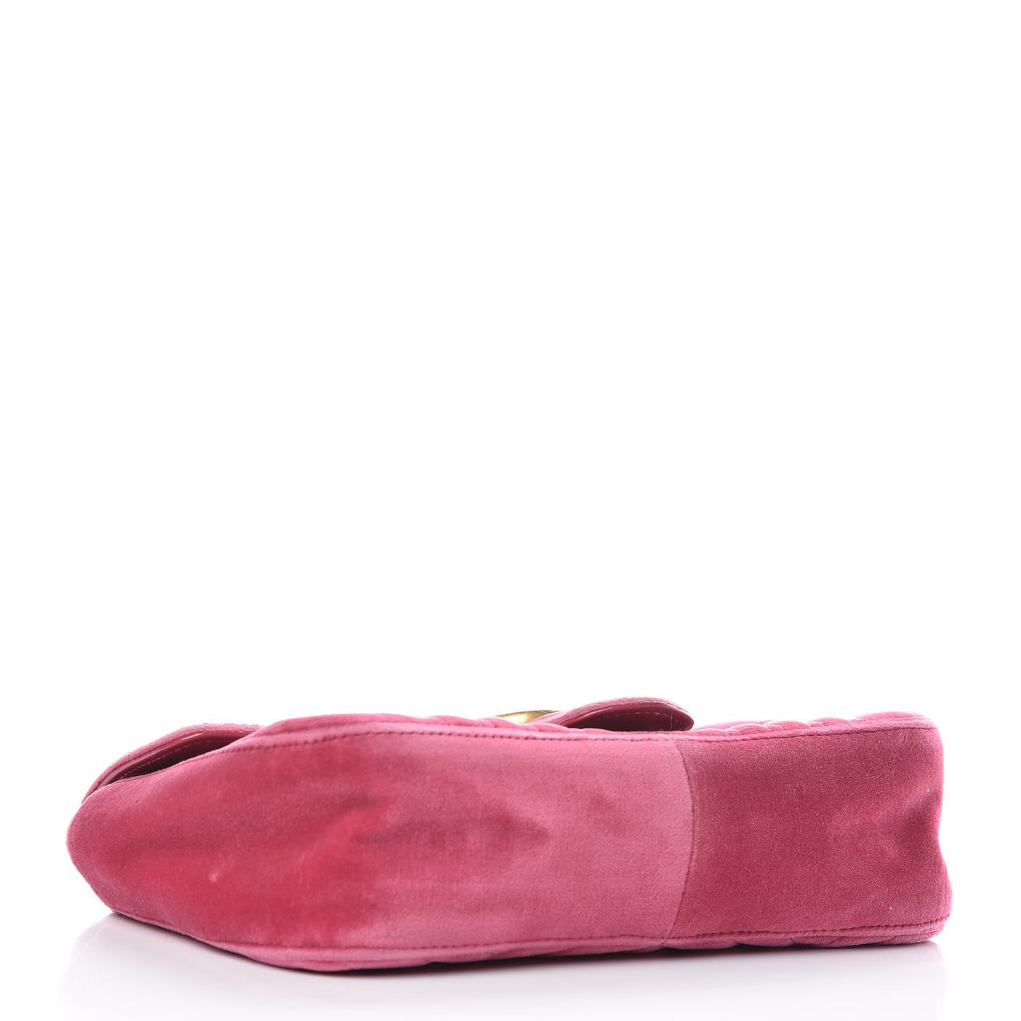 Velvet Matelasse Small GG Marmont Shoulder Bag Light Raspberry Rose