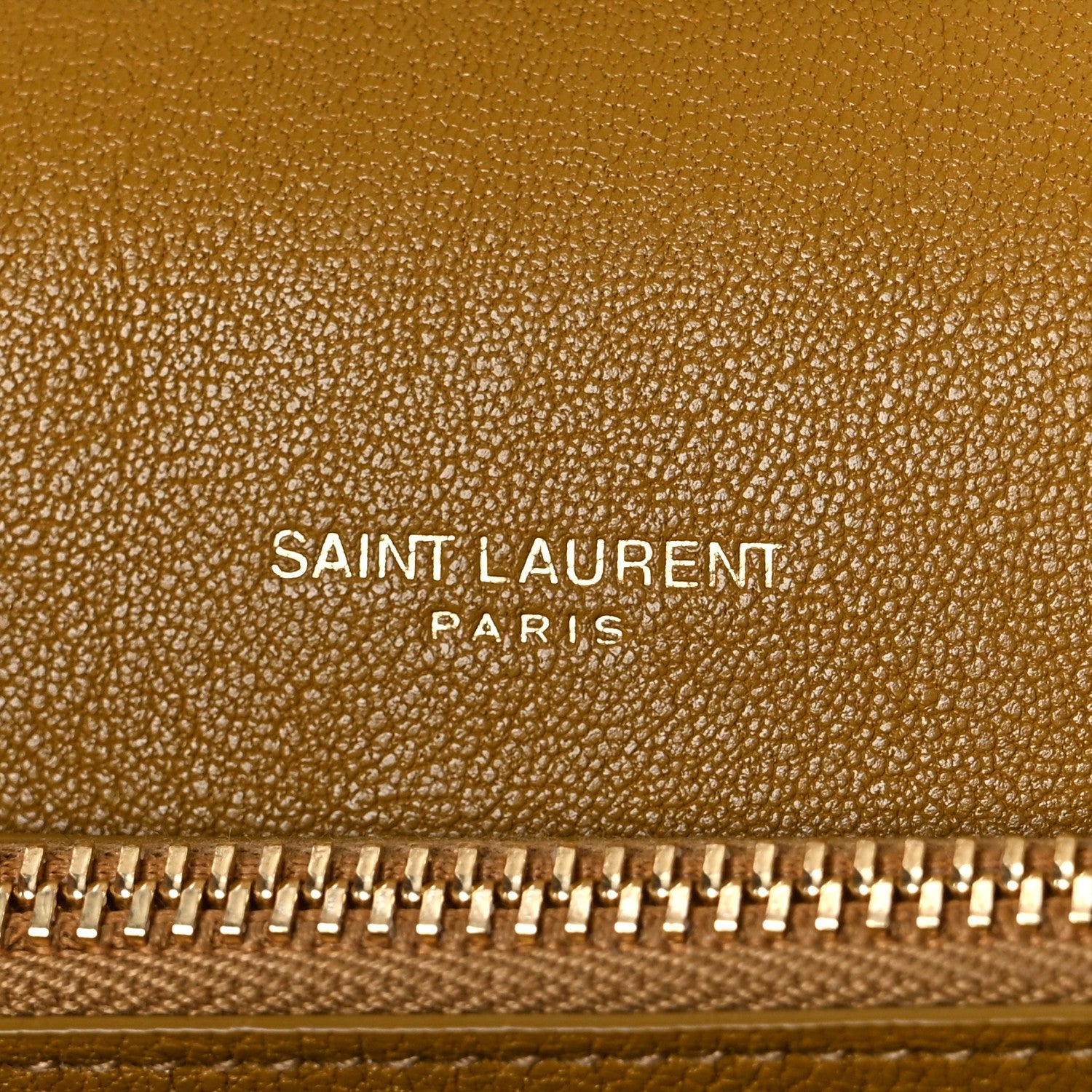 Saint Laurent Sheepskin Matelasse Chevron Monogram Medium College Bag Olive 6 of 11