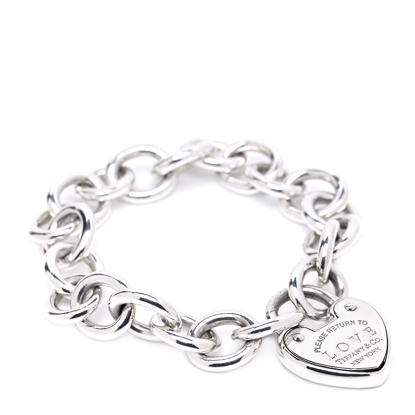 Sterling Silver Return to Tiffany Love Lock Bracelet