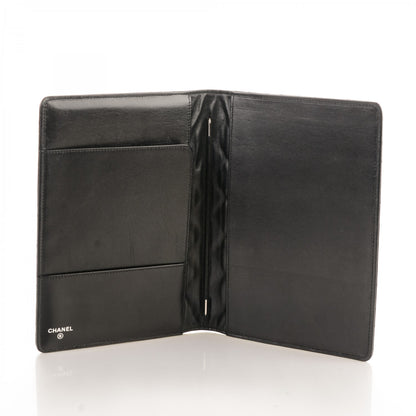 Chanel Lambskin Quilted Large Agenda Cover Black 5 of 8