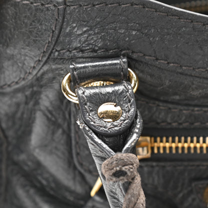 Balenciaga Agneau Giant 12 Gold Hardware Mini City Gris Fossile 12 of 20