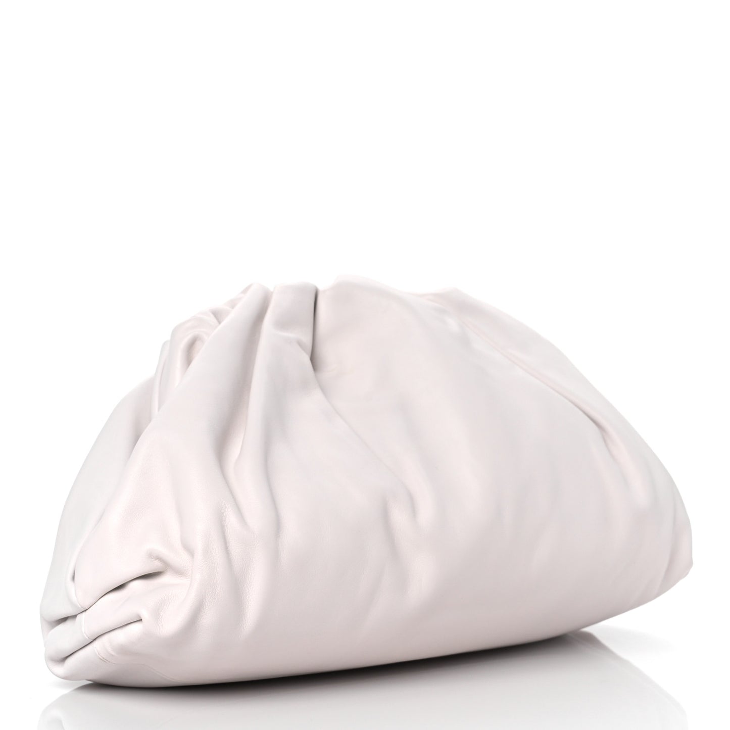 Smooth Butter Calf The Pouch Oversized Clutch Mist
