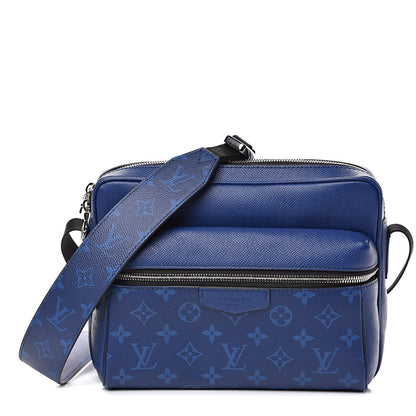 Louis Vuitton Taiga Monogram Outdoor Messenger Cobalt 1 of 11