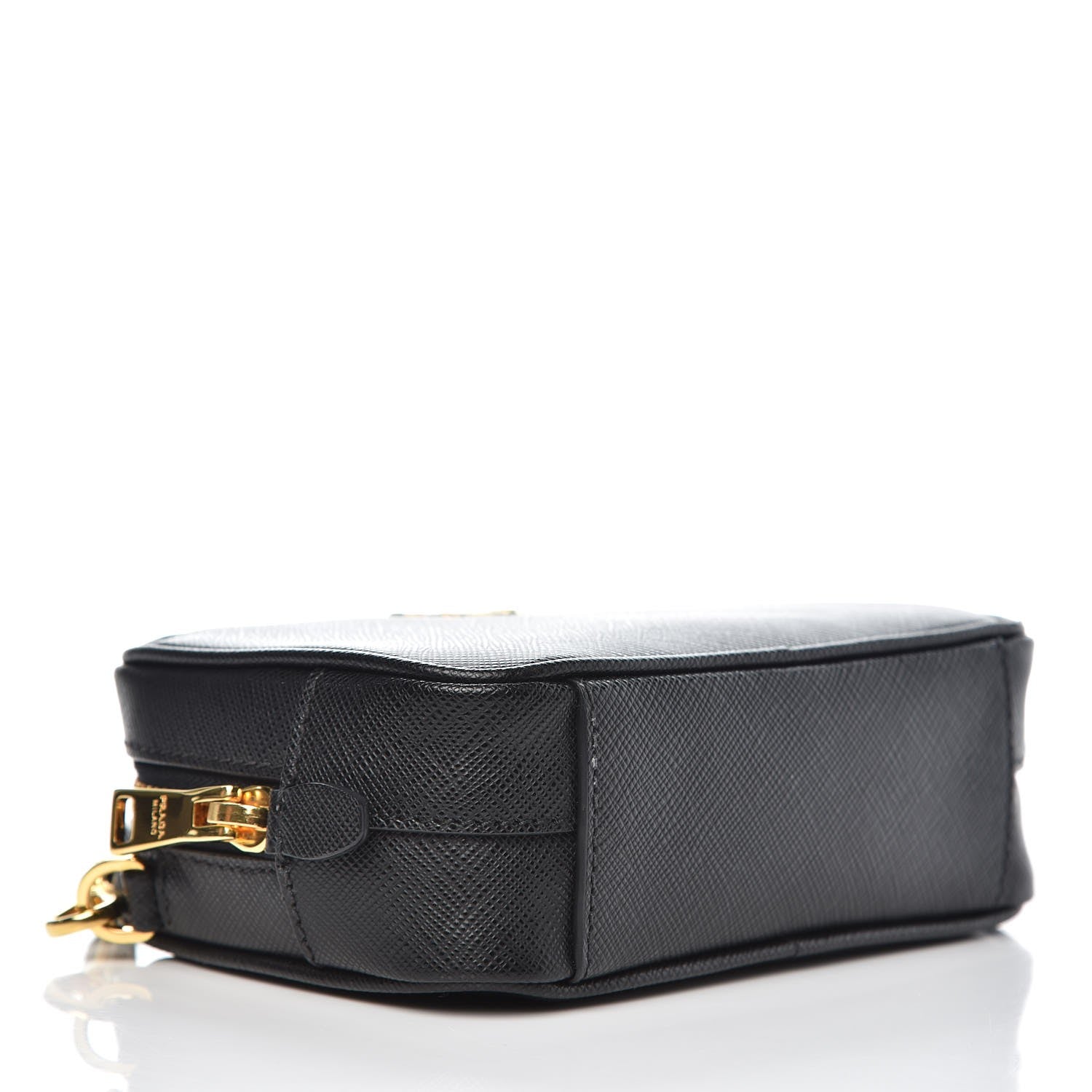 Prada Saffiano Mini Camera Crossbody Bag Nero Black 5 of 8