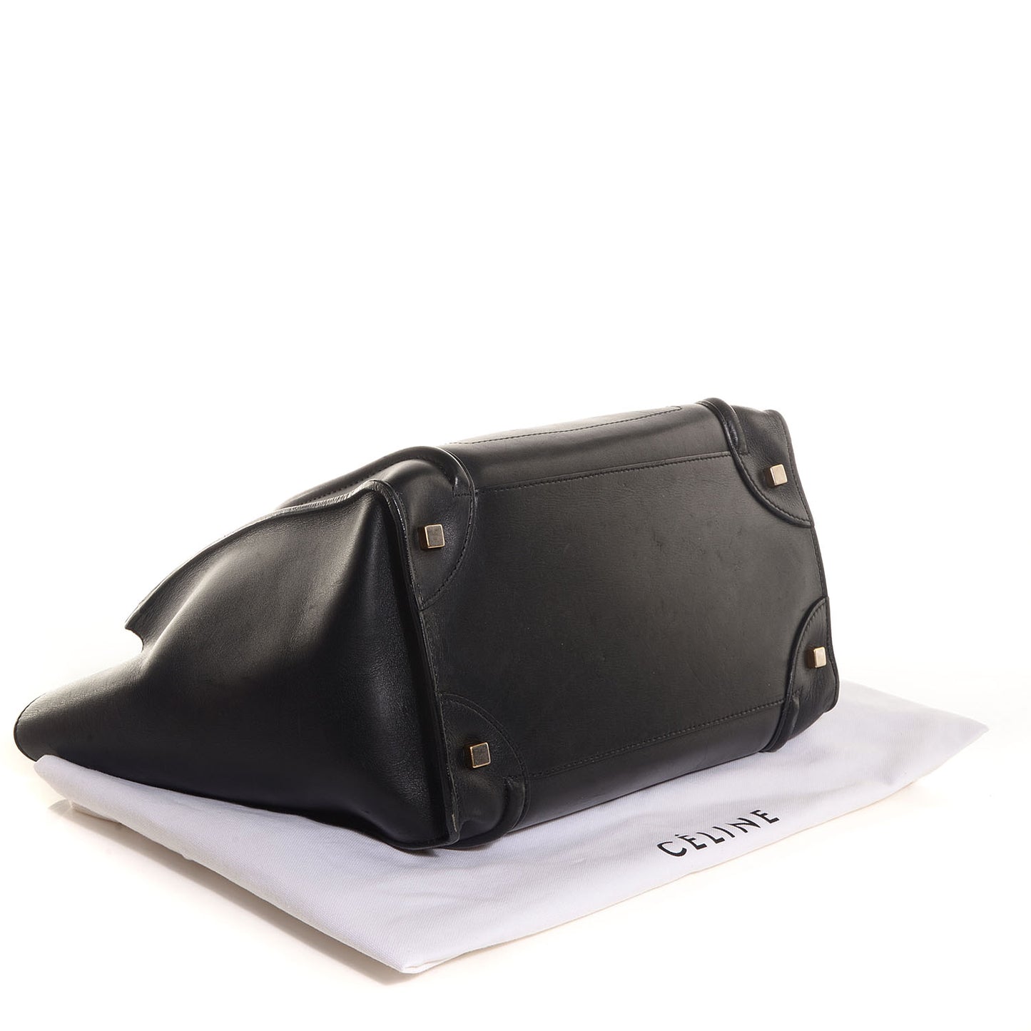 Smooth Calfskin Mini Luggage Black