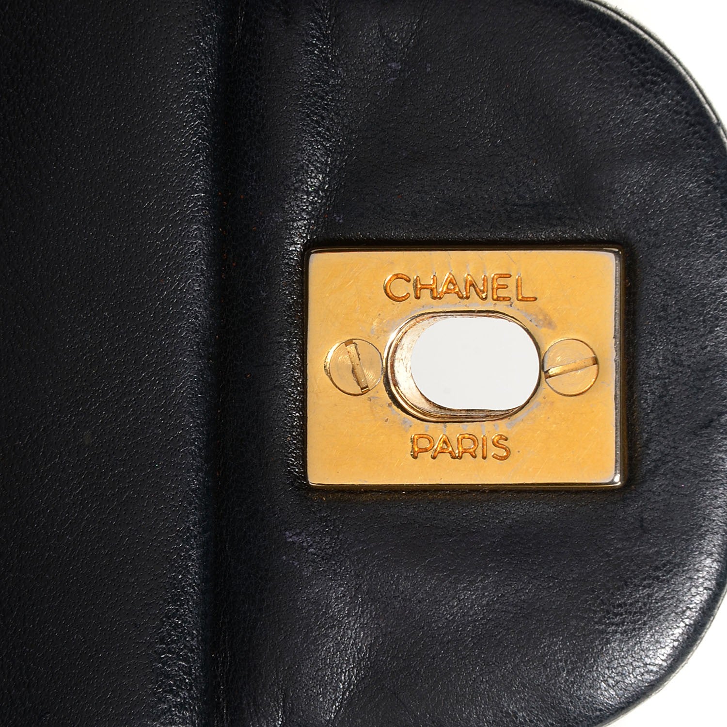 Chanel Lambskin Medium Double Flap Black 7 of 8