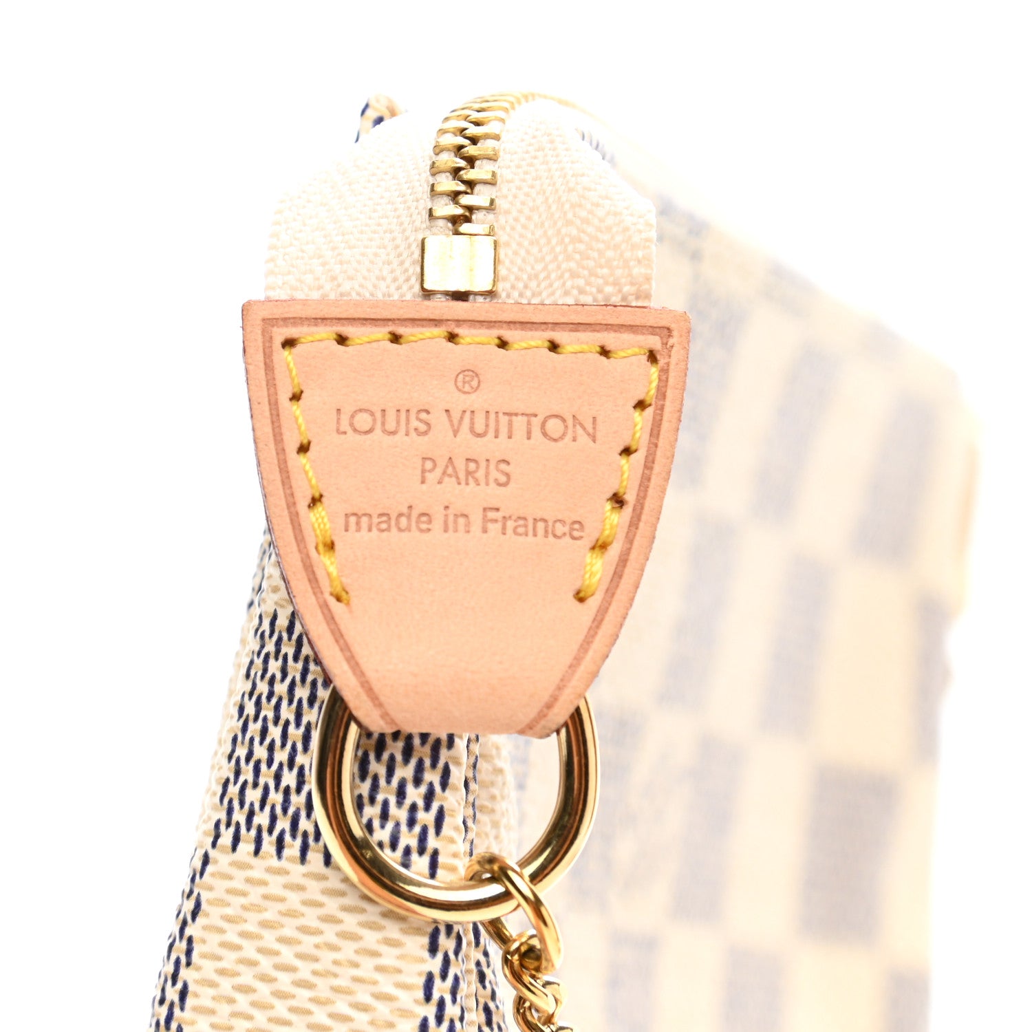 Louis Vuitton Damier Azur Mini Pochette Accessories 6 of 8