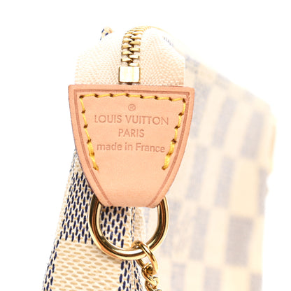 Louis Vuitton Damier Azur Mini Pochette Accessories 6 of 8