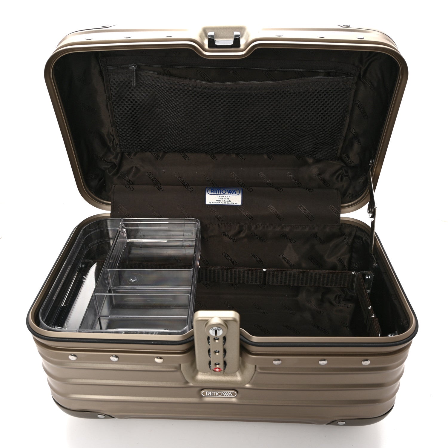 Rimowa Aluminum Topas Vanity Case Titanium 6 of 11