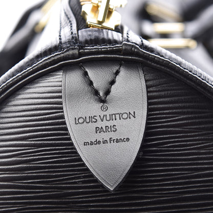 Louis Vuitton Epi Keepall 45 Black 8 of 11