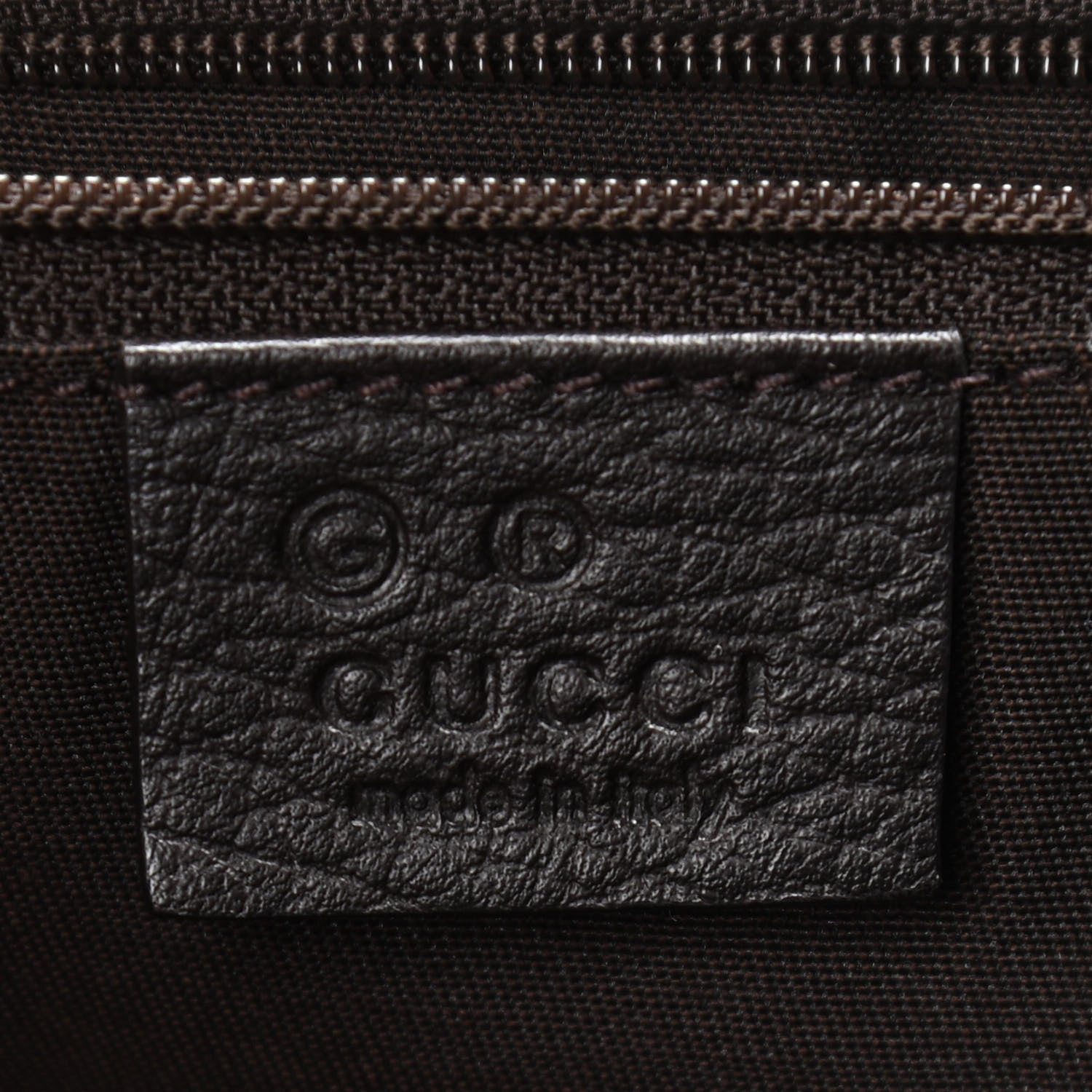 Gucci Crystal Monogram Hobo Dark Brown 5 of 9