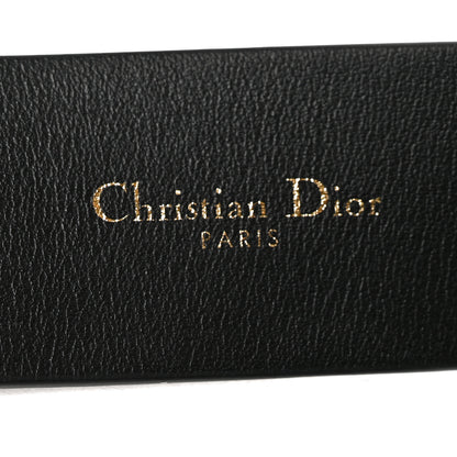 Christian Dior Calfskin CD Belt 85 34 Black 4 of 5