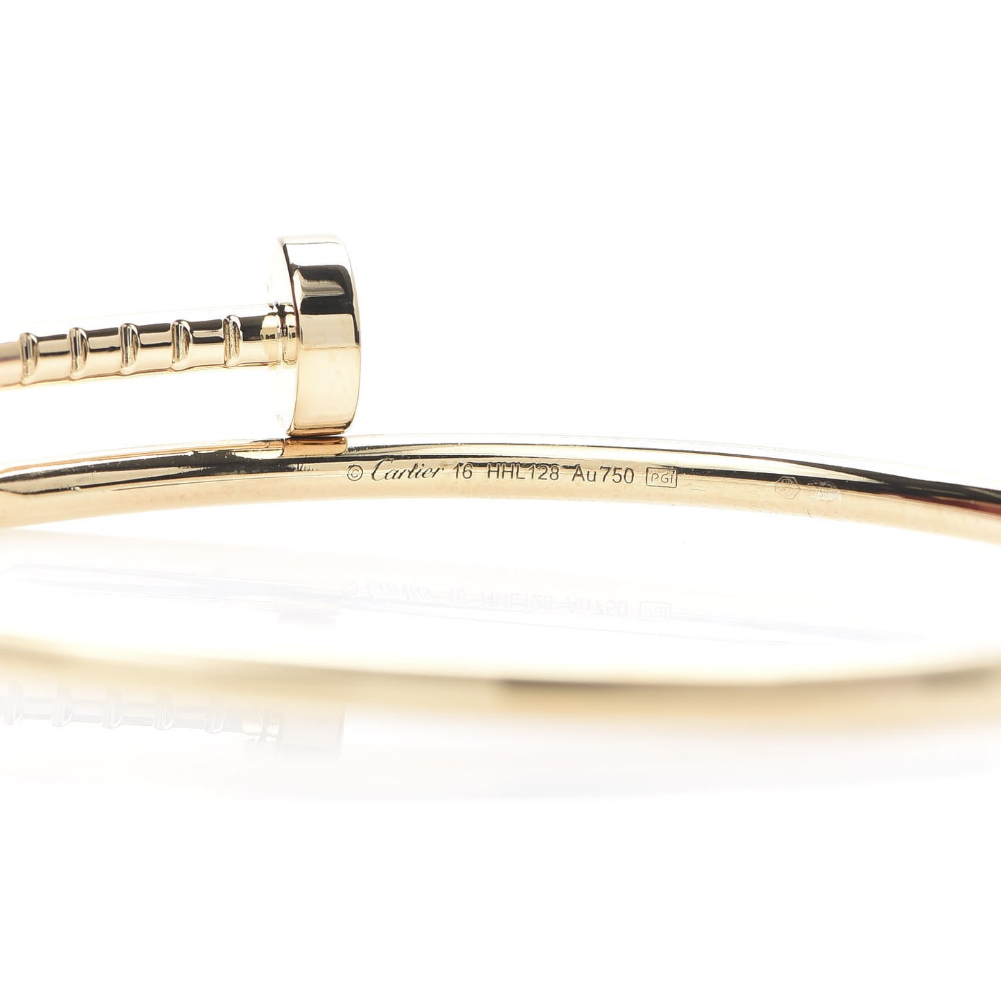 18K Yellow Gold Small Juste Un Clou Bracelet 16