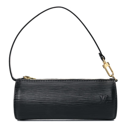 Louis Vuitton Epi Soufflot Pochette Black 1 of 10