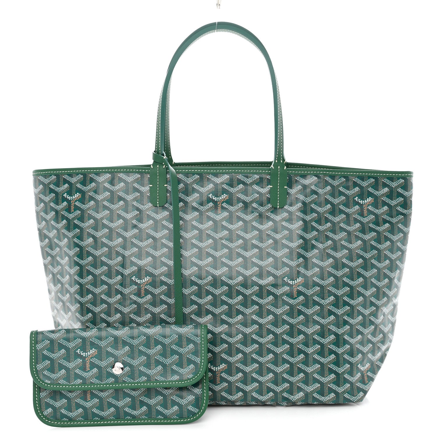 Goyard Goyardine Saint Louis PM Green 1 of 12
