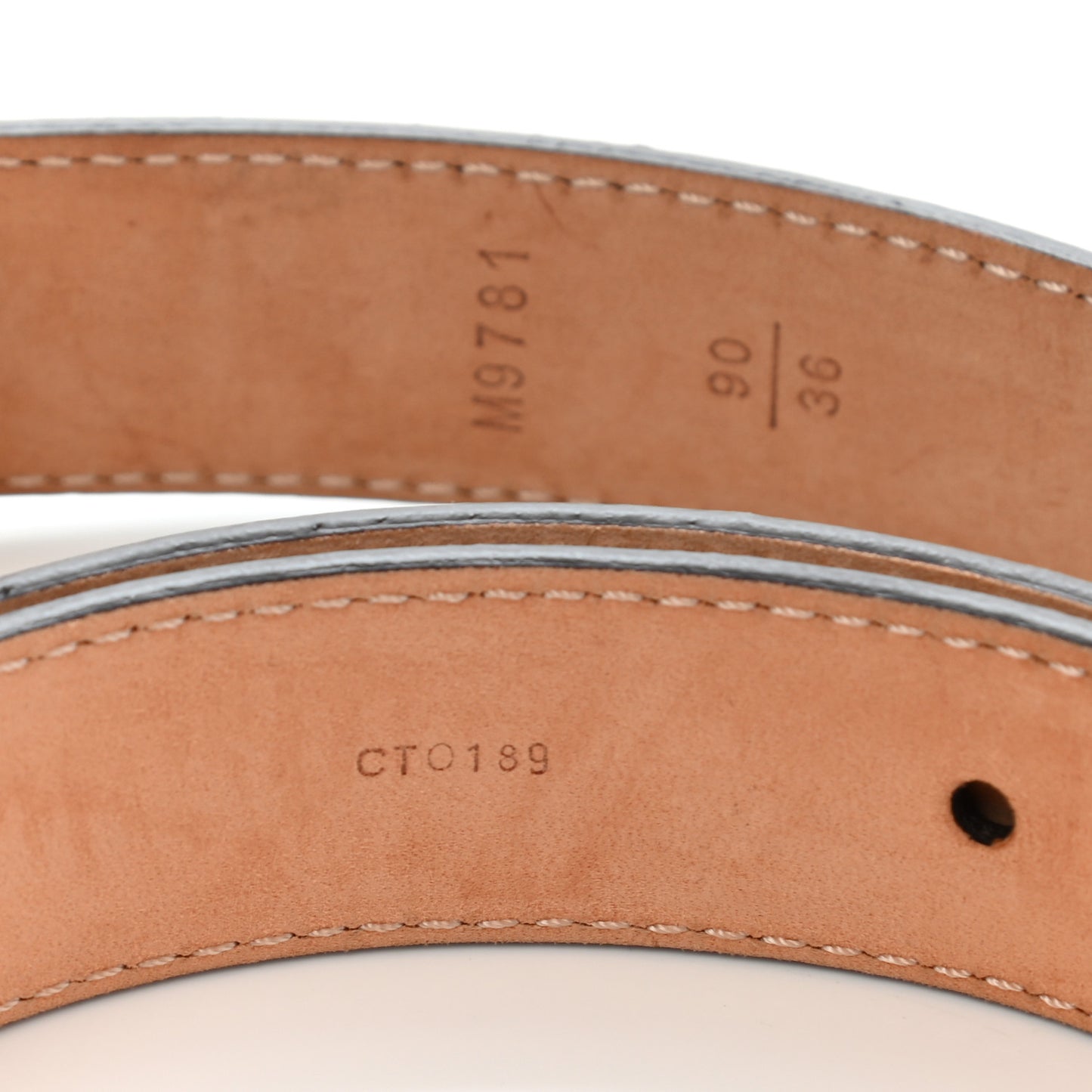 Mini Monogram 25mm LV Initiales Belt 90 36