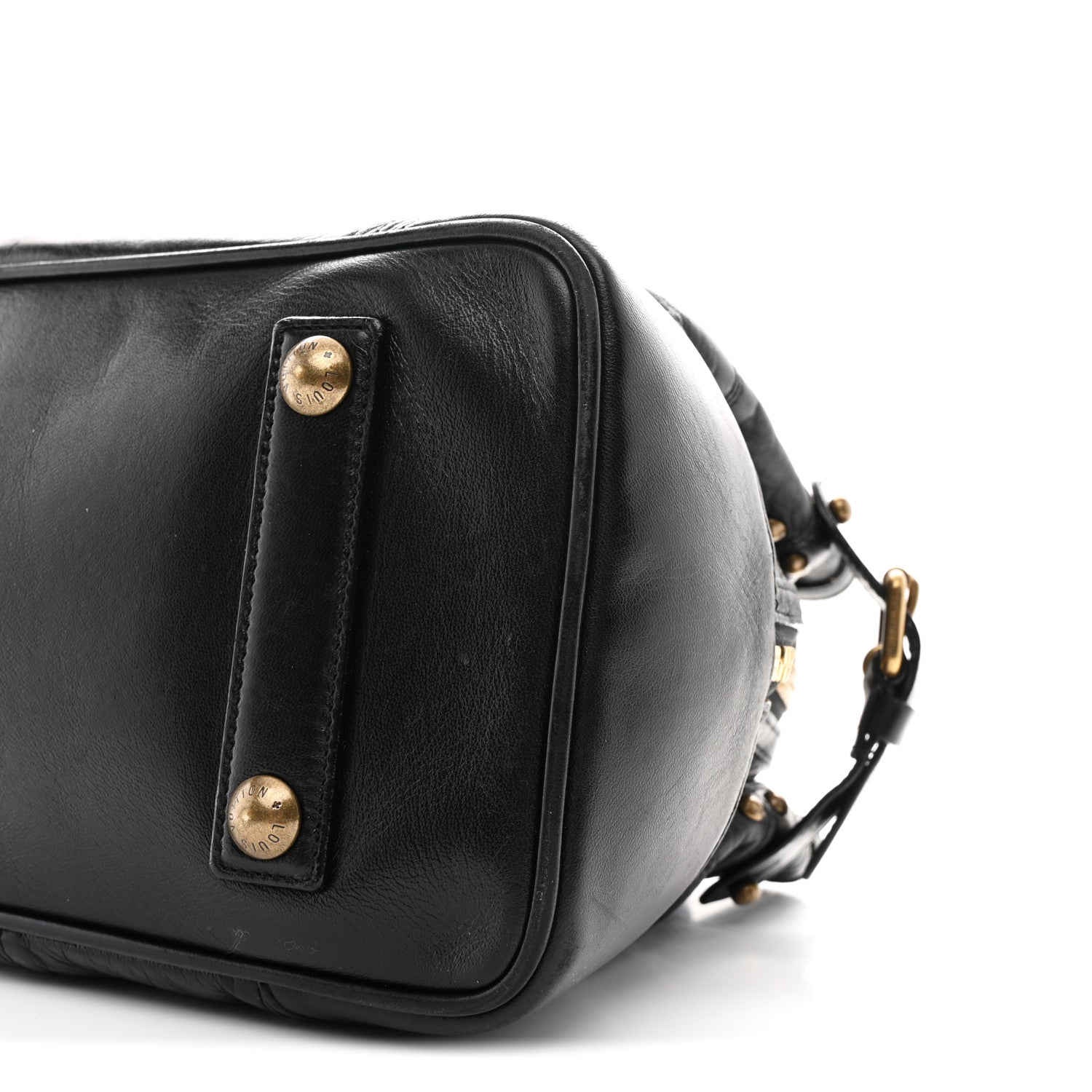 Louis Vuitton Lambskin Riveting Black 1832232 – FASHIONPHILE