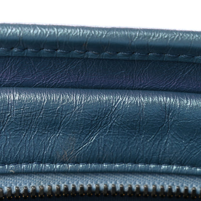 Chanel Iridescent Aged Calfskin Quilted Medium Gabrielle Hobo Blue 11 of 14