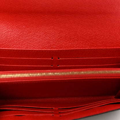 Louis Vuitton Monogram Sarah Wallet NM Coquelicot 5 of 6