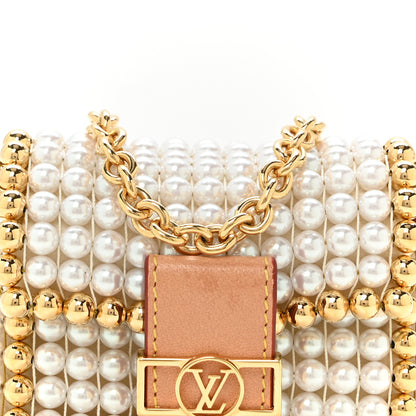 Louis Vuitton Pearl By The Pool Micro Dauphine White 7 of 9