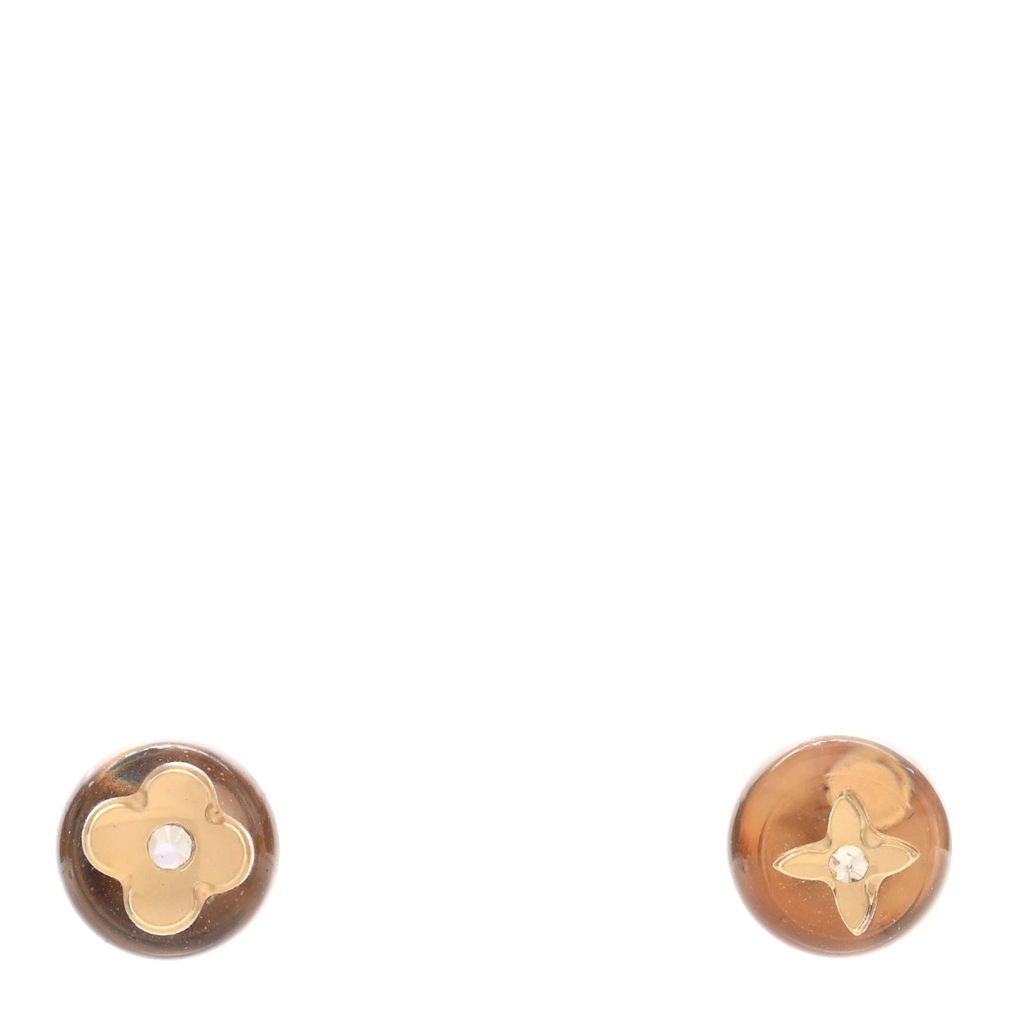 Resin Inclusion Stud Earrings
