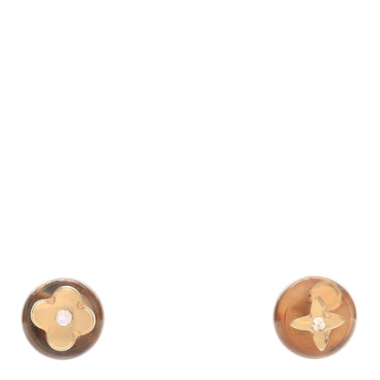 Louis Vuitton Resin Inclusion Stud Earrings 1 of 3