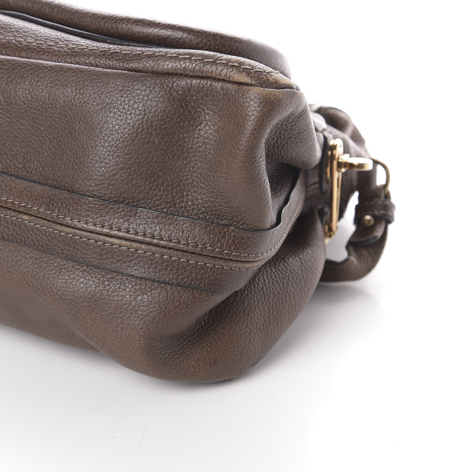 Chloe Calfskin Small Paraty Chocolate 10 of 10