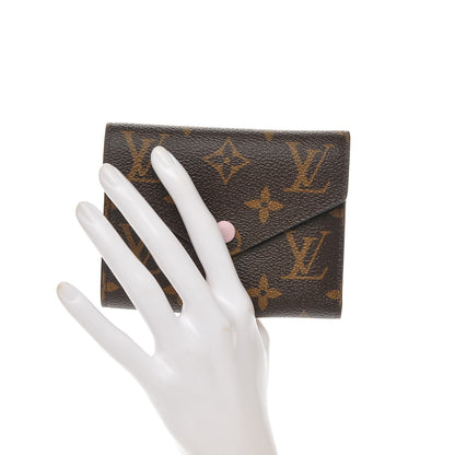 Louis Vuitton Monogram Victorine Wallet Rose Ballerine 2 of 6