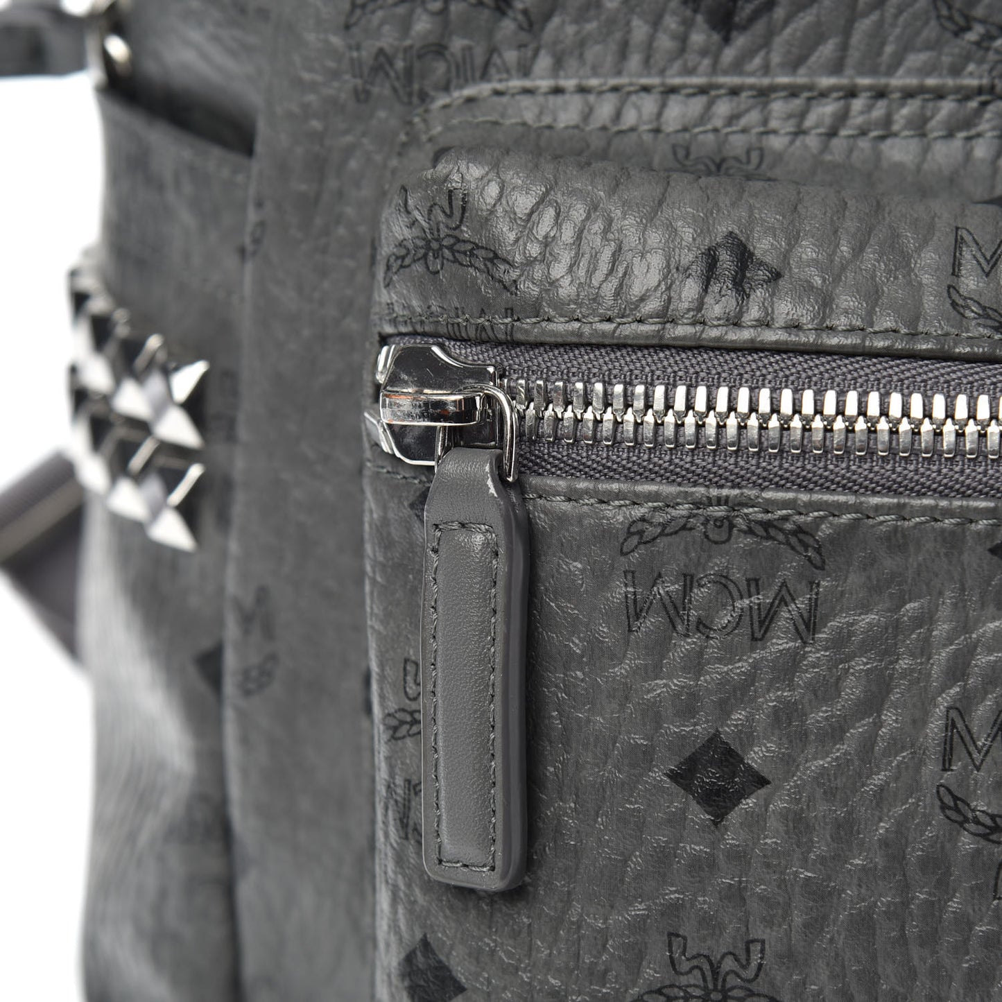 Visetos Side Stud Medium Stark Backpack Grey