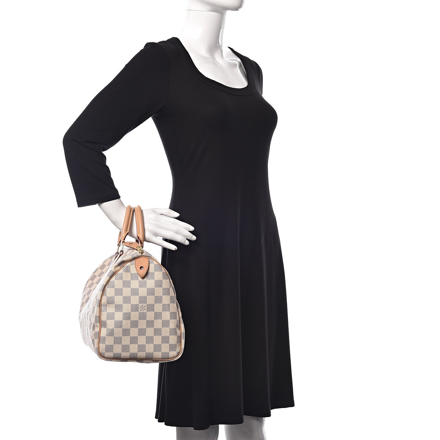 Louis Vuitton Damier Azur Speedy 30 2 of 10